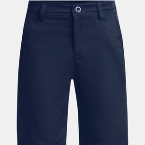 Boys Under Armour Heat Gear Loose Fit Navy Golf Shorts Size  XL YXL
